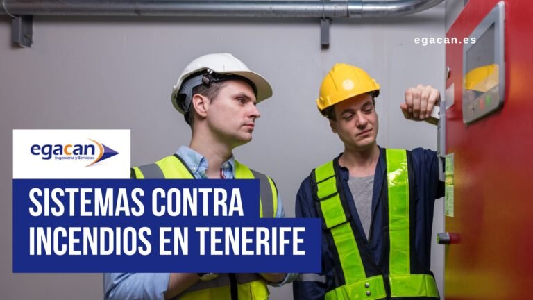 Sistemas contra incendios en Tenerife
