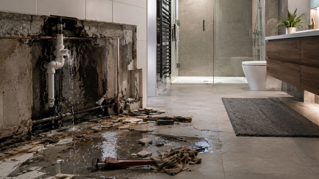 errores al reformar un baño
